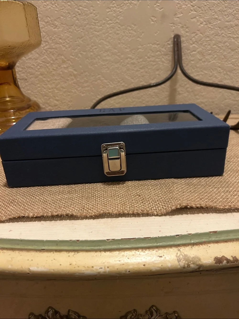 GAP Men's Navy Dress Socks with  Accessory Box.